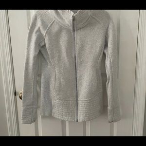 Lululemon Radiant Jacket Heathered Gray 8